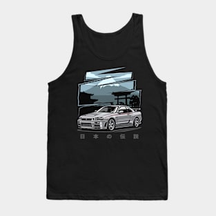 GT-R Special Tuning Edition (Super Silver) Tank Top